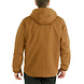 Carhartt Washed Duck Sherpa-Lined Bruin Werkjas Heren