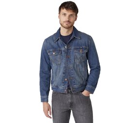 Wrangler Classic Jacket Mid Stone Spijkerjack Heren