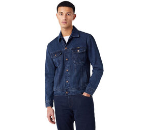 Wrangler Authentic Jacket Coal Bluestone Spijkerjack Heren