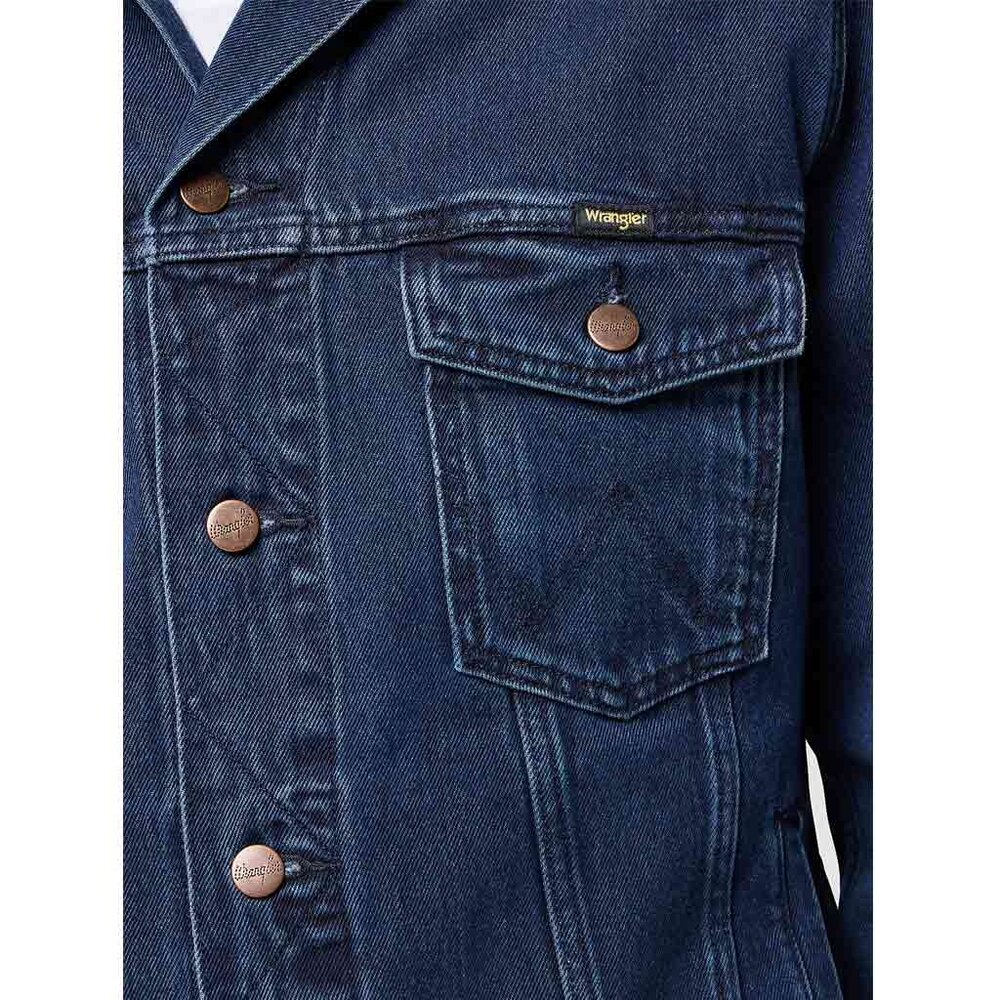 Wrangler Authentic Jacket Coal Bluestone Spijkerjack Heren