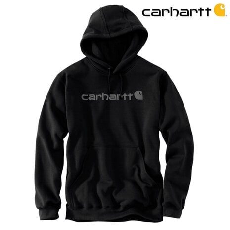Carhartt Marquette Logo Zwart Sweatshirt Heren