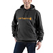 Carhartt Marquette Logo Carbon Heather Sweatshirt Heren Carhartt Marquette Logo Carbon Heather Sweatshirt Heren