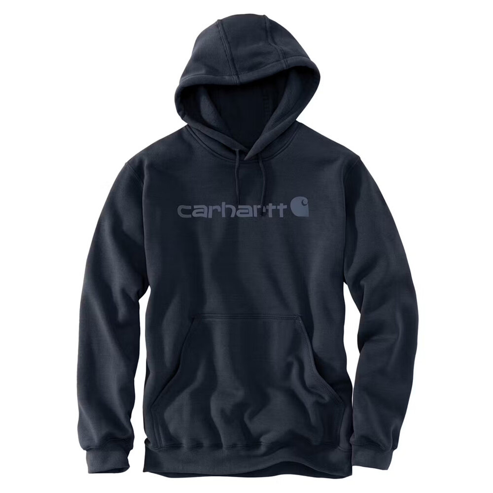Carhartt Marquette Logo Navy Sweatshirt Heren