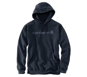 Carhartt Marquette Logo Navy Sweatshirt Heren
