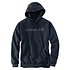 Marquette Logo Navy Sweatshirt Heren