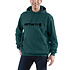 Marquette Logo Greenstone Sweatshirt Heren Marquette Logo Greenstone Sweatshirt Heren