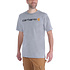 Dearborn Logo Shortsleeve Heather Gray T-Shirt Heren Dearborn Logo Shortsleeve Heather Gray T-Shirt Heren