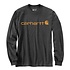 Dearborn Relaxed Longsleeve Logo Carbon Heather Shirt Heren