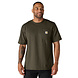 Carhartt Dearborn Pocket Shortsleeve Burnished Logs Heather T-Shirt Heren