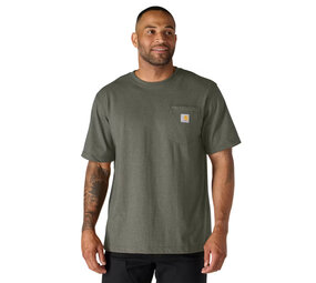 Carhartt Dearborn Pocket Shortsleeve Dusty Olive T-Shirt Heren