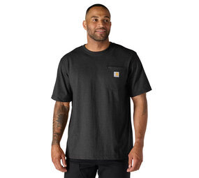 Carhartt Dearborn Pocket Shortsleeve Carbon Heather T-Shirt Heren