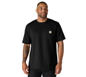Carhartt Dearborn Pocket Shortsleeve Zwart T-Shirt Heren