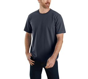 Carhartt Dearborn Shortsleeve Navy T-Shirt Heren