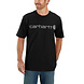 Carhartt Dearborn Logo Shortsleeve Black/Gray T-Shirt Heren