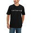 Dearborn Logo Shortsleeve Black/Gray T-Shirt Heren