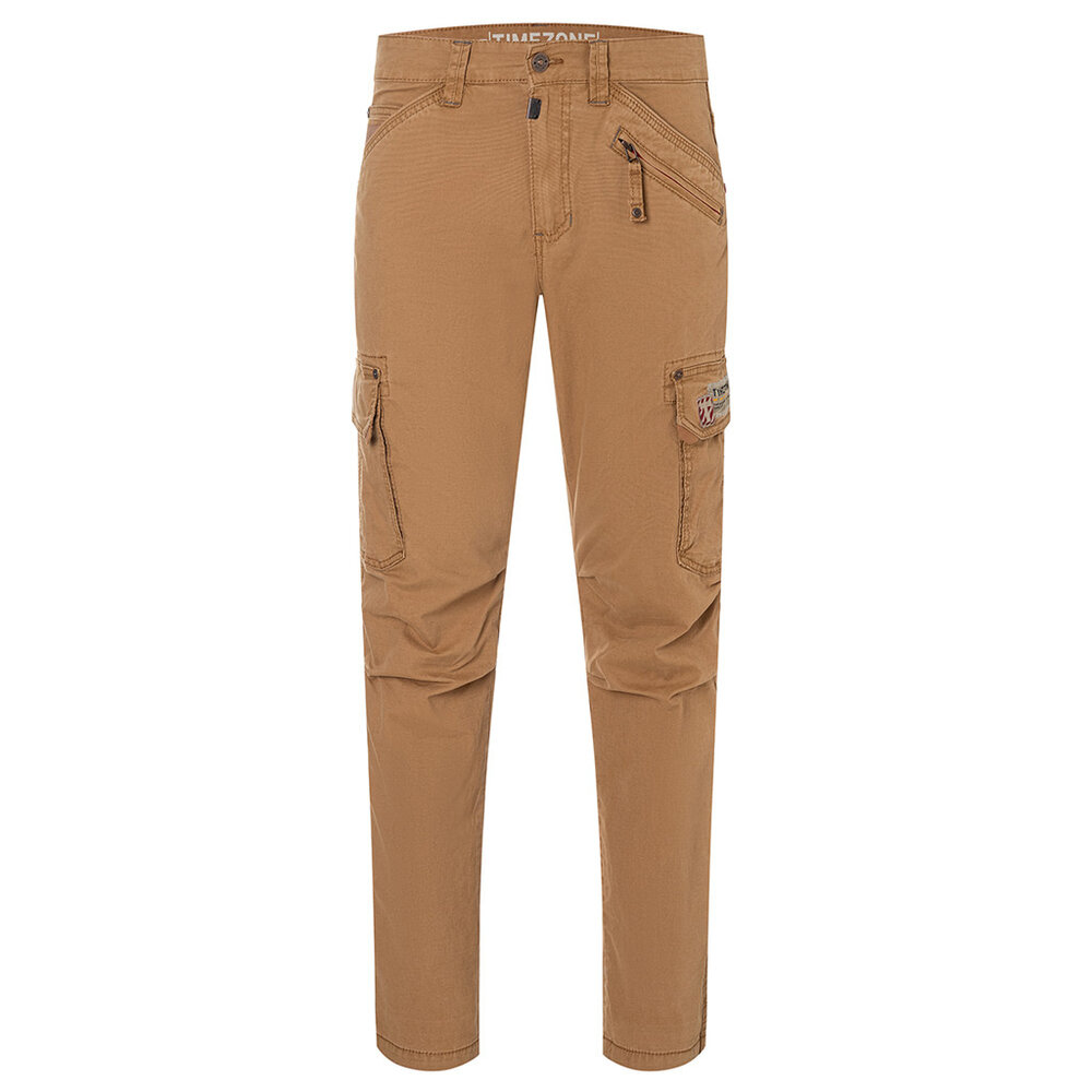 Timezone Regular RogerTZ Tobacco Brown Cargobroek Heren