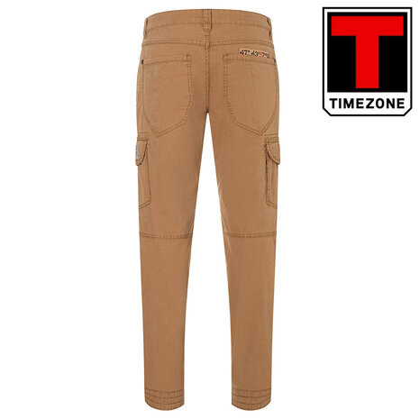 Timezone Regular RogerTZ Tobacco Brown Cargobroek Heren