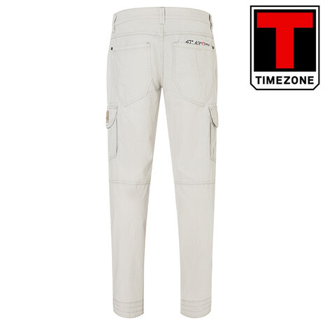 Timezone Regular RogerTZ Light Grey Cargobroek Heren