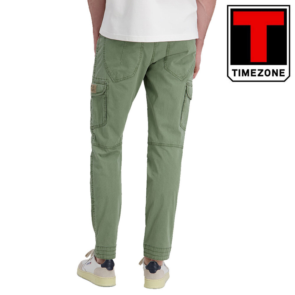 Timezone Regular RogerTZ Sea Green Cargobroek Heren