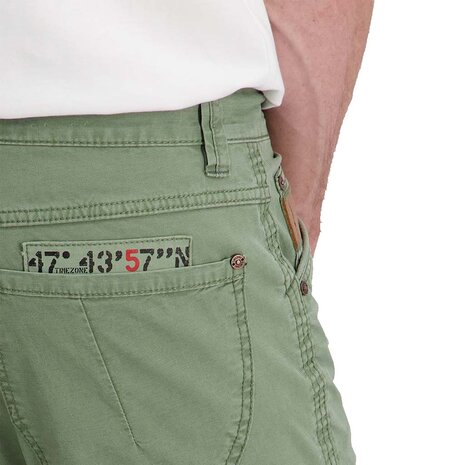 Timezone Regular RogerTZ Sea Green Cargobroek Heren