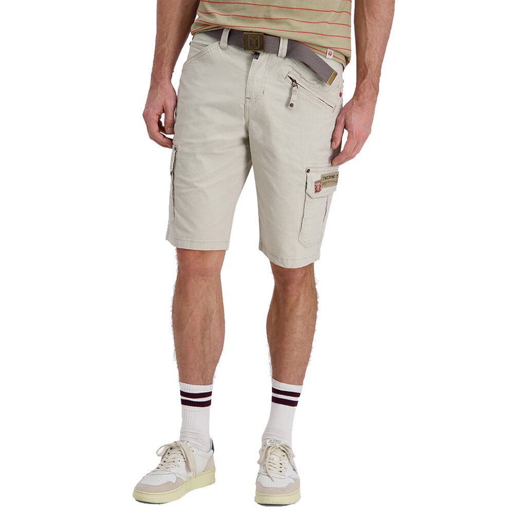 Timezone Regular RykerTZ Light Grey Shorts Heren