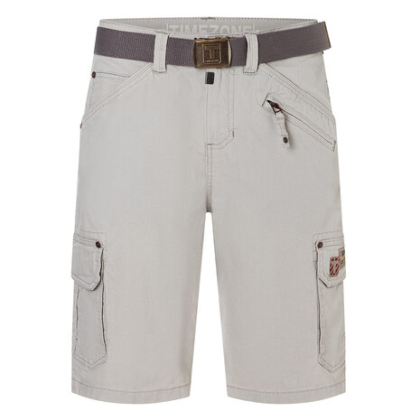 Timezone Regular RykerTZ Light Grey Shorts Heren