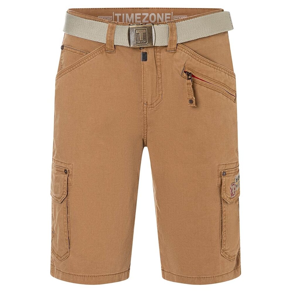 Timezone Regular RykerTZ Tobacco Brown Shorts Heren