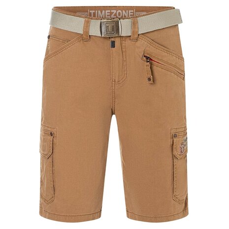 Timezone Regular RykerTZ Tobacco Brown Shorts Heren