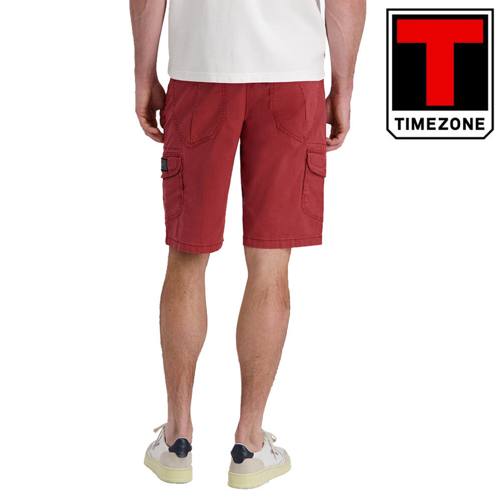 Timezone Regular RykerTZ Rum Red Shorts Heren