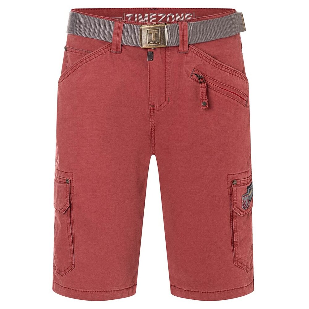 Timezone Regular RykerTZ Rum Red Shorts Heren