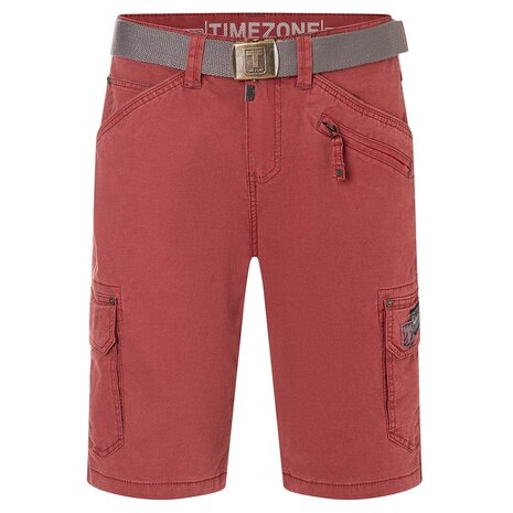 Timezone Regular RykerTZ Rum Red Shorts Heren