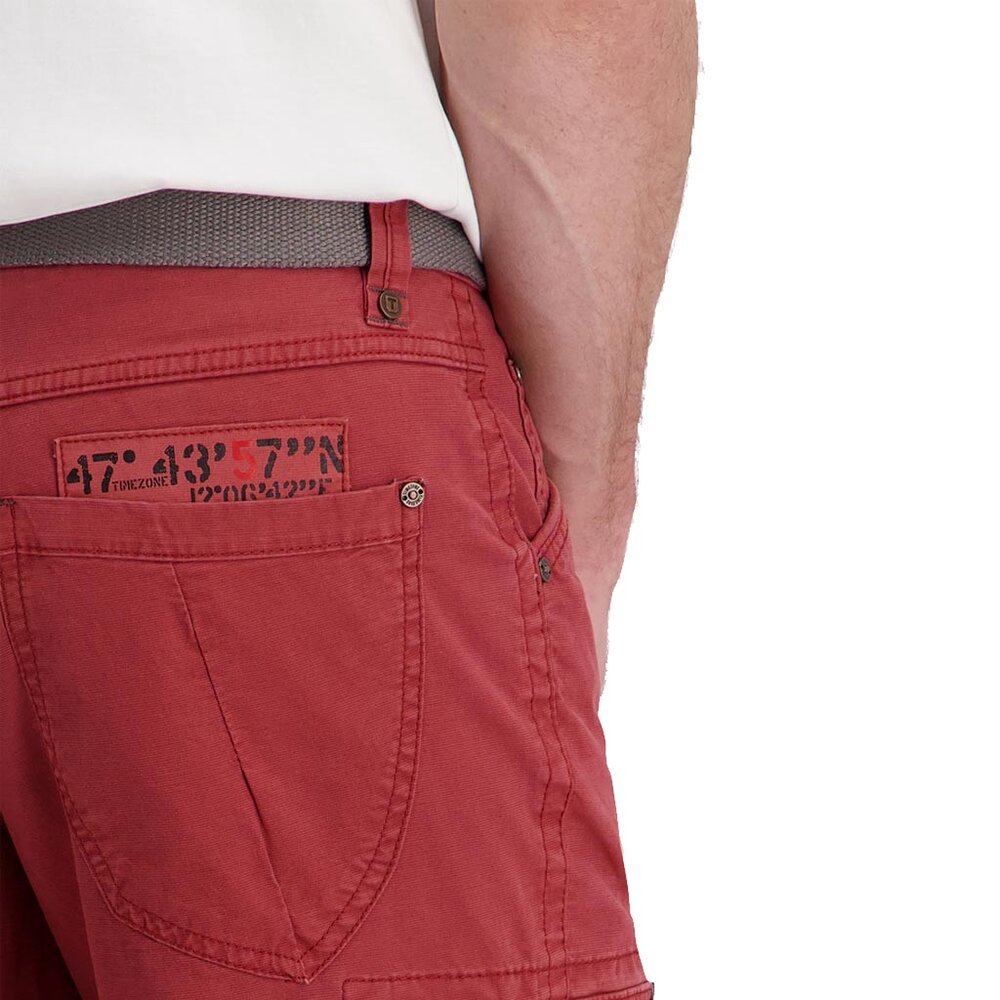 Timezone Regular RykerTZ Rum Red Shorts Heren
