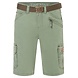Timezone Regular RykerTZ Sea Green Shorts Heren
