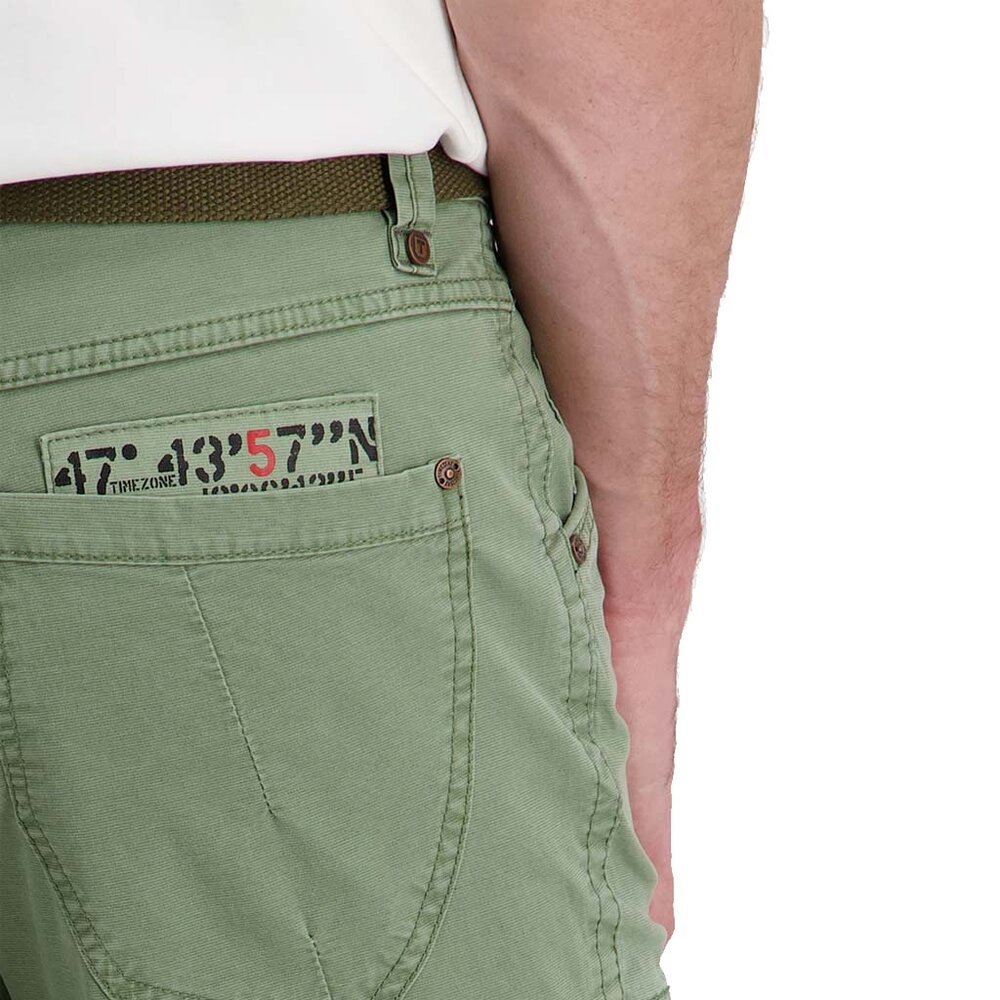 Timezone Regular RykerTZ Sea Green Shorts Heren