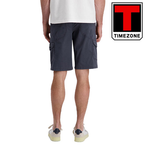 Timezone Regular RykerTZ Washed Blue Shorts Heren