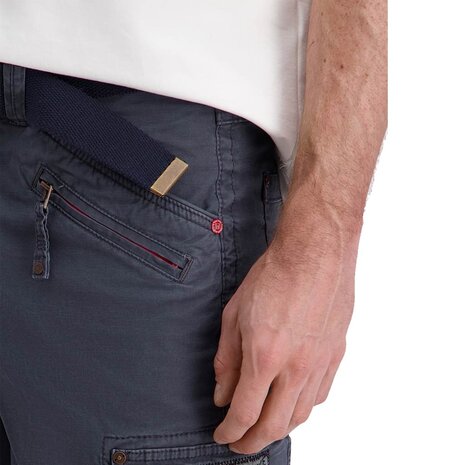 Timezone Regular RykerTZ Washed Blue Shorts Heren