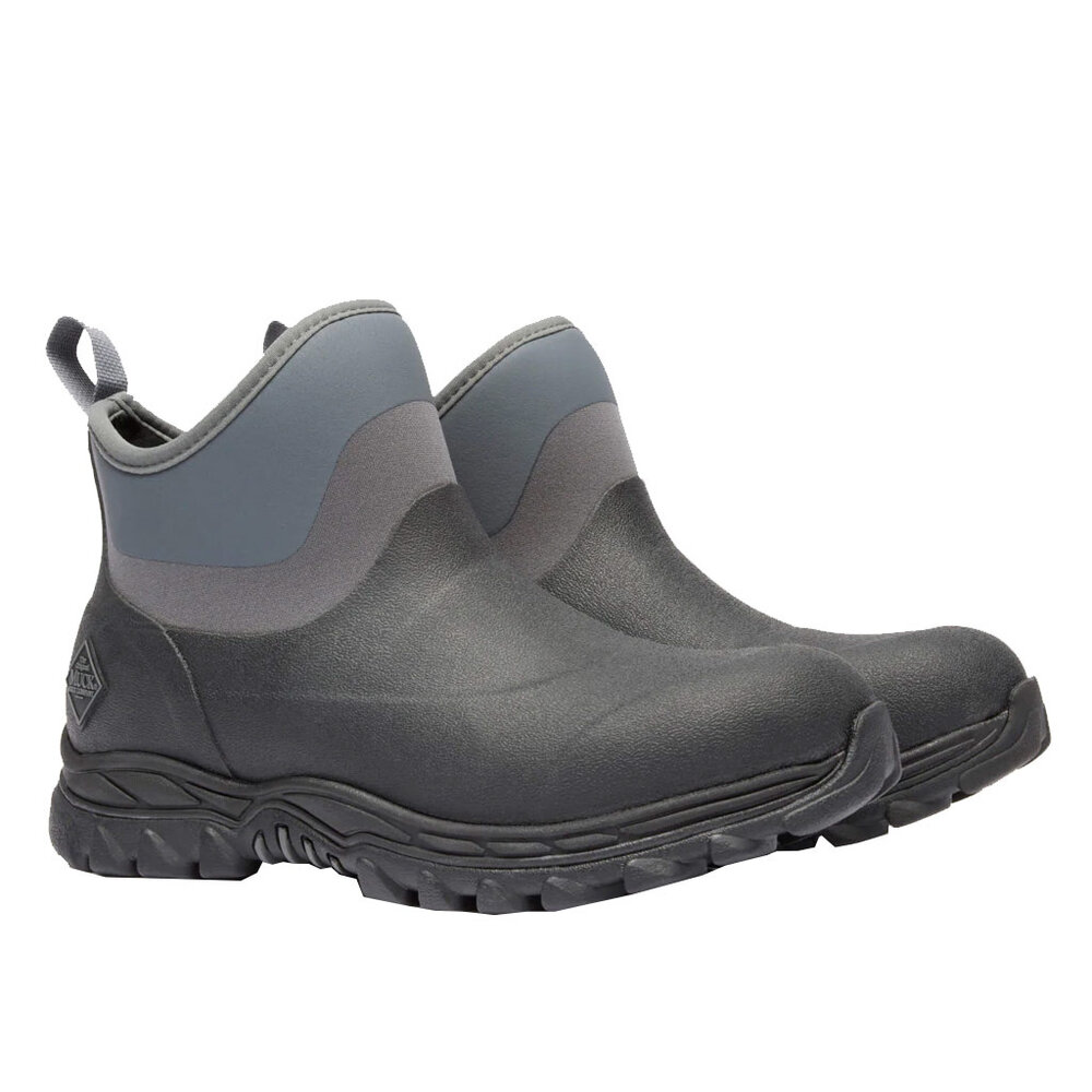 Muck Boot Arctic Sport II Ankle Black/Grey Enkellaarzen Dames Muck Boot Arctic Sport II Ankle Black/Grey Enkellaarzen Dames