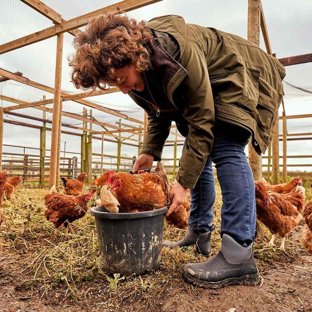 Muck Boot Arctic Sport II Ankle Black/Grey Enkellaarzen Dames Muck Boot Arctic Sport II Ankle Black/Grey Enkellaarzen Dames