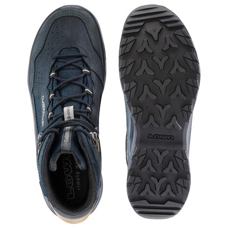 Lowa Ventierra GTX Mid Navy Dune Wandelschoenen Heren