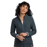 Weird Fish Sontee Full Zip Macaroni Navy Vest Dames