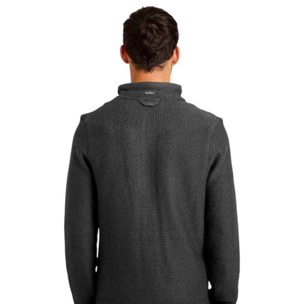 Weird Fish Transom Full Zip Macaroni Navy Vest Heren