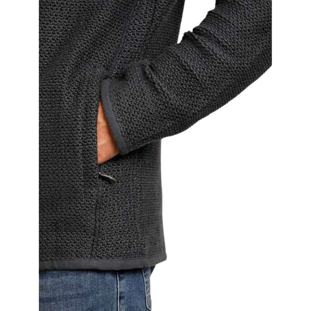 Weird Fish Transom Full Zip Macaroni Navy Vest Heren