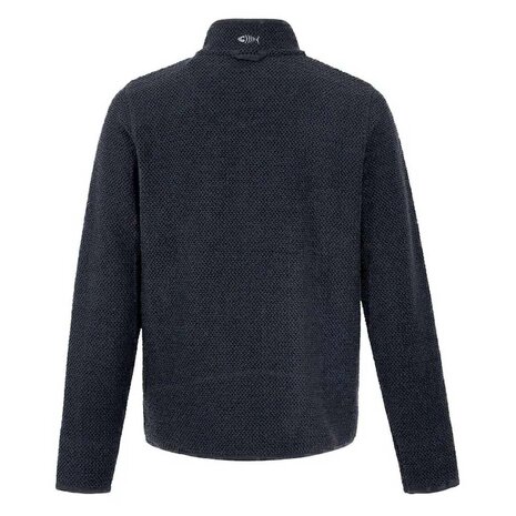 Weird Fish Transom Full Zip Macaroni Navy Vest Heren