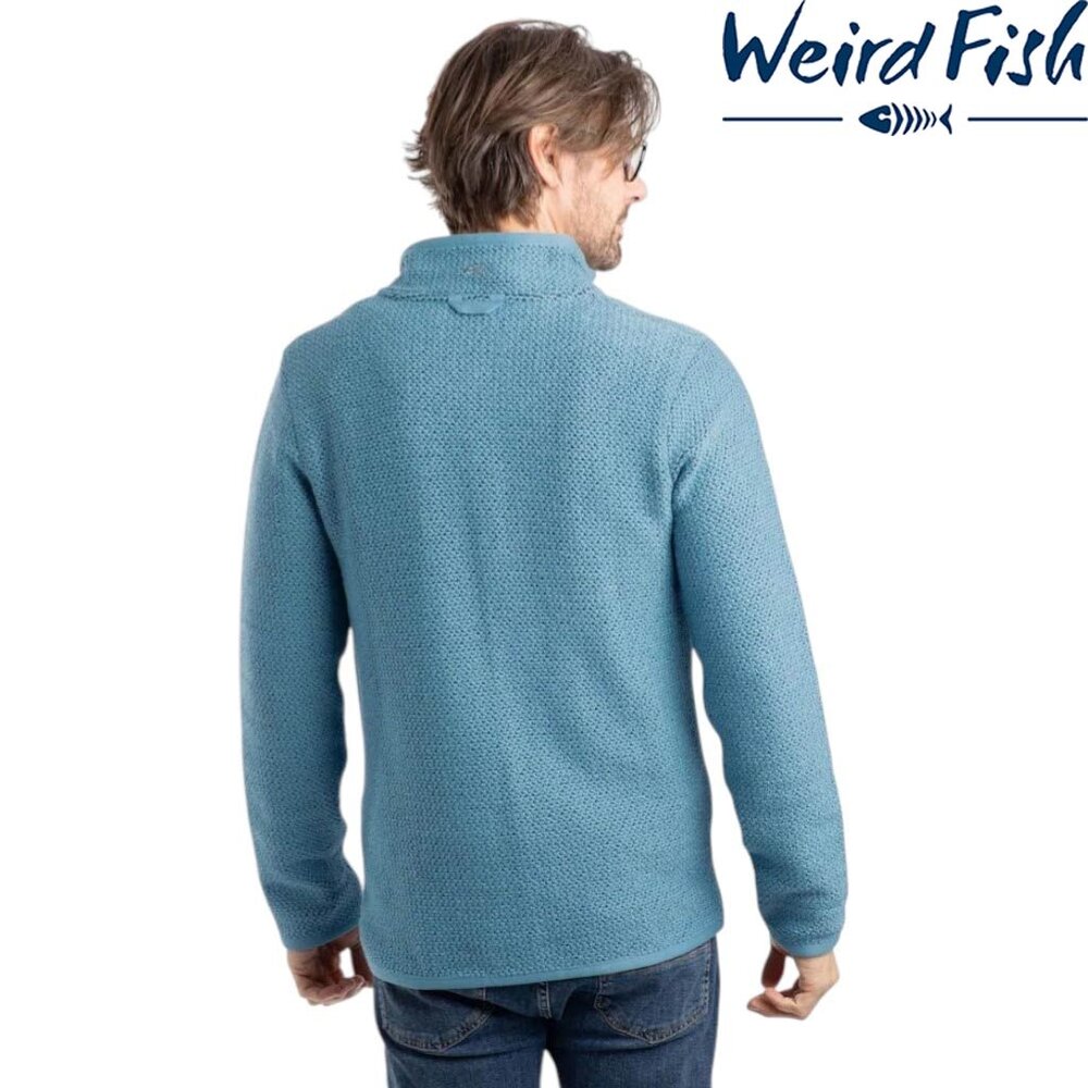 Weird Fish Transom Full Zip Macaroni Bluebird Vest Heren