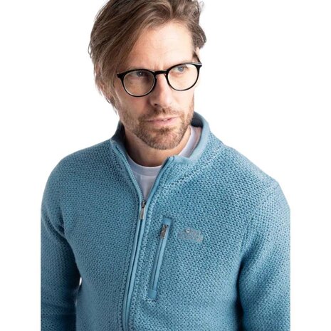 Weird Fish Transom Full Zip Macaroni Bluebird Vest Heren