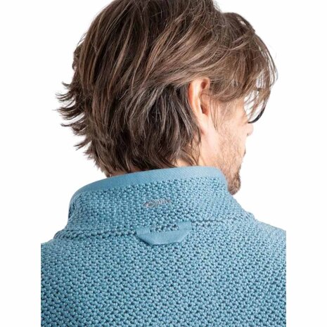 Weird Fish Transom Full Zip Macaroni Bluebird Vest Heren