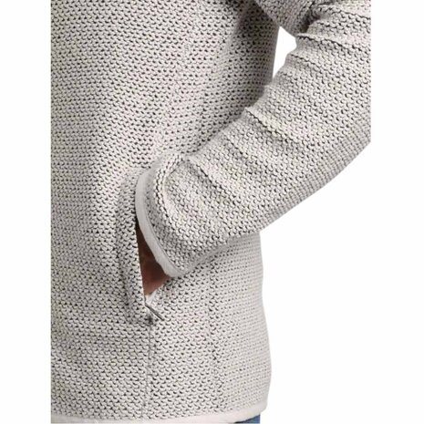 Weird Fish Transom Full Zip Macaroni Ecru Vest Heren