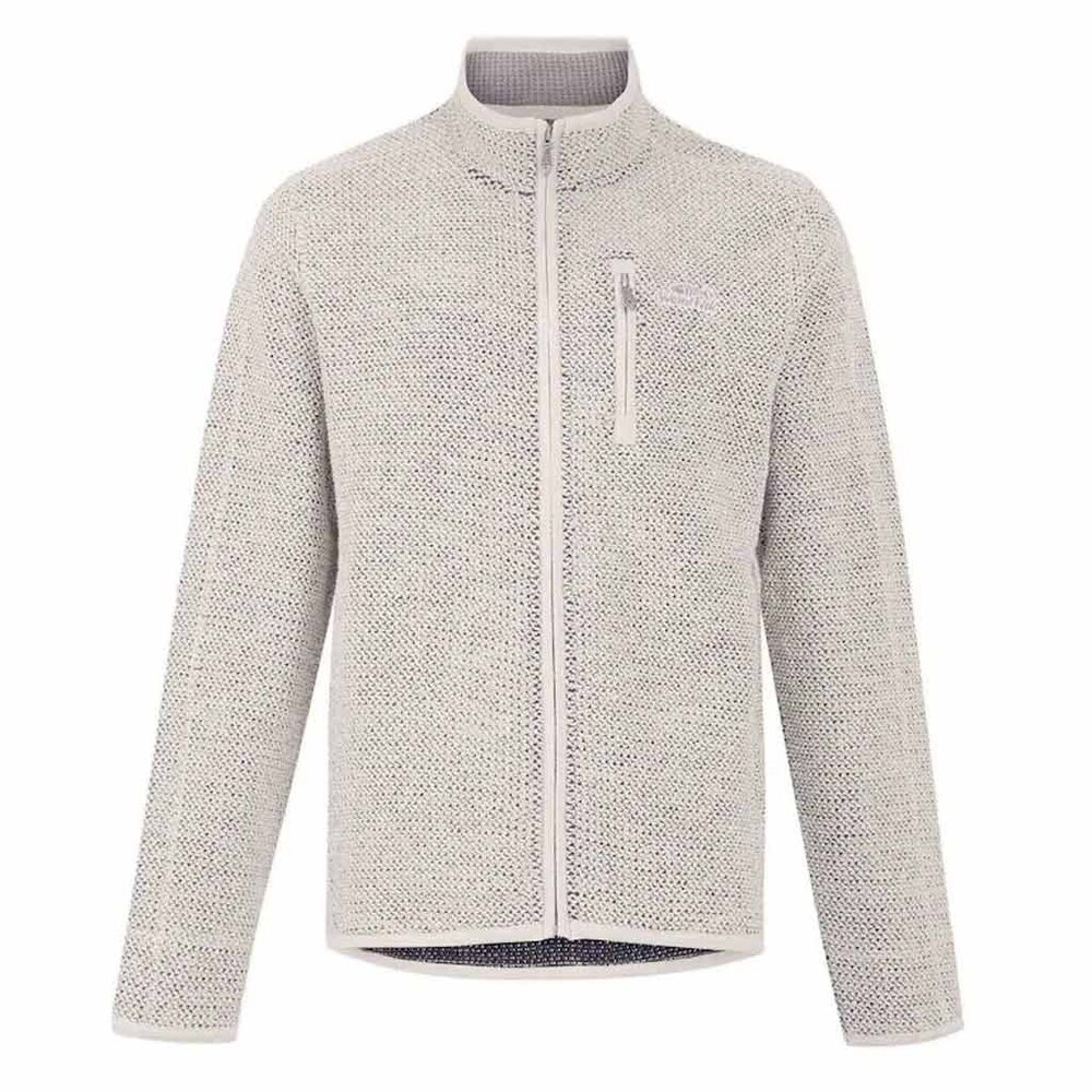 Weird Fish Transom Full Zip Macaroni Ecru Vest Heren