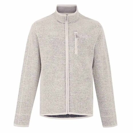 Weird Fish Transom Full Zip Macaroni Ecru Vest Heren