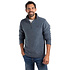 Newark 1/4 Zip Grid Navy Fleece Trui Heren